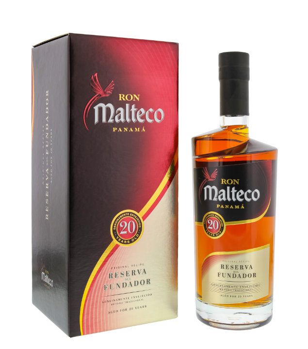 Ron Malteco Panama 20 Años Rum Reserva del Fundador (40 % vol., 0,7 Liter) von Ron Malteco