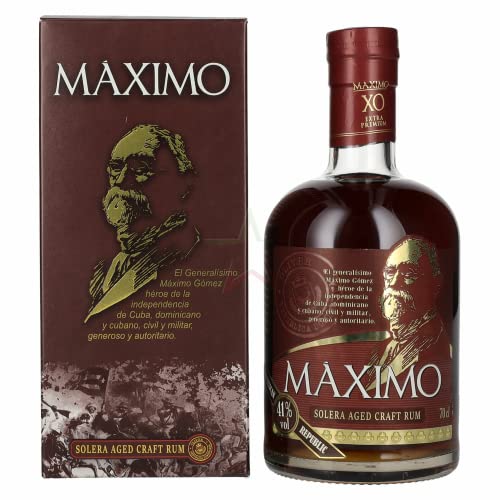 Maximo XO Extra Premium Solera Aged Craft Rum 41,00% 0,70 Liter von Ron Máximo