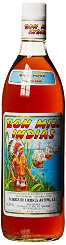 Ron Miel Indias, Honig Rum Likör, Kanarische Inseln (1 x 1 l) von Ron Miel Indias