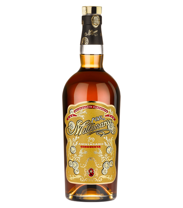 Ron Millonario 10 Aniversario Cincuenta Rum (50 % vol, 0,7 Liter) von Ron Millonario