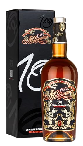 Millonario 10 Aniversario Reserva GB 40% - 700ml von Ron Millonario