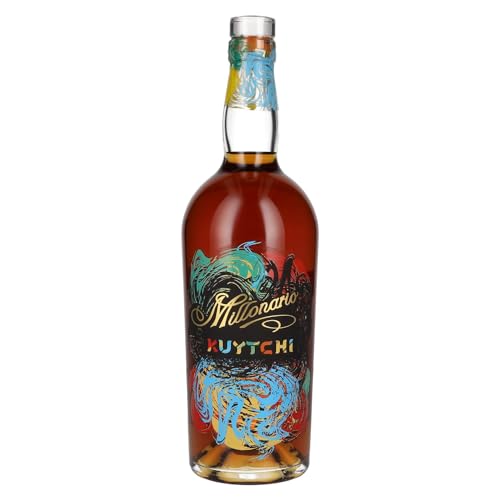 Ron Millonario | Kuytchi Spirit Drink| Außergewöhnlicher Rum mit Kupfernote |Noten von Vanille, Kakao, Datteln & Toffee | Vollmundig & cremig im Geschmack | Premium Rum | 700ml | 40% vol. Ron Millonario | Kuytchi Spirit Drink| Außergewöhnlicher Rum mit Kupfernote |Noten von Vanille, Kakao, Datteln & Toffee | Vollmundig & cremig im Geschmack | Premium Rum | 700ml | 40% vol. von Ron Millonario