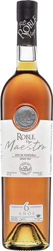 Ron Roble Viejo Maestro - Ron de Venezuela 6 Años 40% vol. - Brauner Rum aus Venezuela 6 Jahre gereift (1 x 0.7 l) von Ron Roble