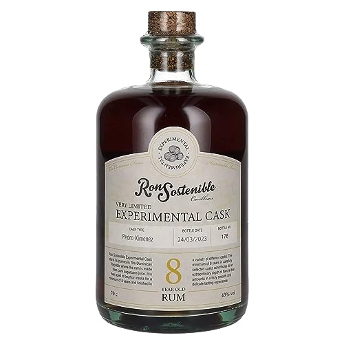 Ron Sostenible 8 Years Old Experimental Pedro Ximenez Cask 43% Vol. 0,7l Ron Sostenible 8 Years Old Experimental Pedro Ximenez Cask 43% Vol. 0,7l von Ron Sostenible