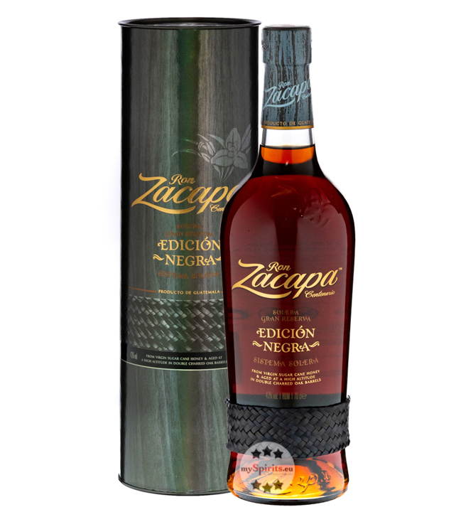 Ron Zacapa Edición Negra Sistema Solera Rum (43 % vol., 0,7 Liter) von Ron Zacapa Centenario