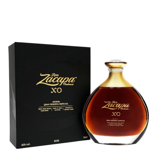 Zacapa Ron XO | Premium Rum | Exotisch-klassischer | handverlesen auf südamerikanischem Boden | 40 % vol | 700ml Einzelflasche von Zacapa