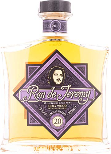 Ron de Jeremy 20 Years Old Holy Wood Collection COGNAC BARREL Rum 2018 51% Volume 0,7l Rum Ron de Jeremy 20 Years Old Holy Wood Collection COGNAC BARREL Rum 2018 51% Volume 0,7l Rum von Ron de Jeremy