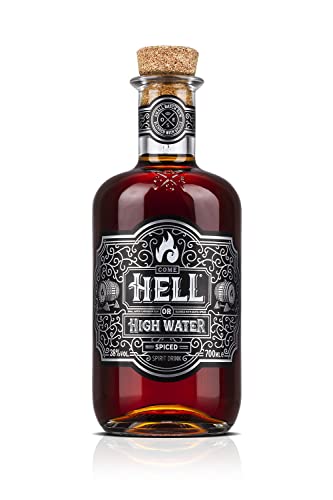 HELL OR HIGH WATER Spiced Rum 38%, 0,7 l von HELL OR HIGH WATER