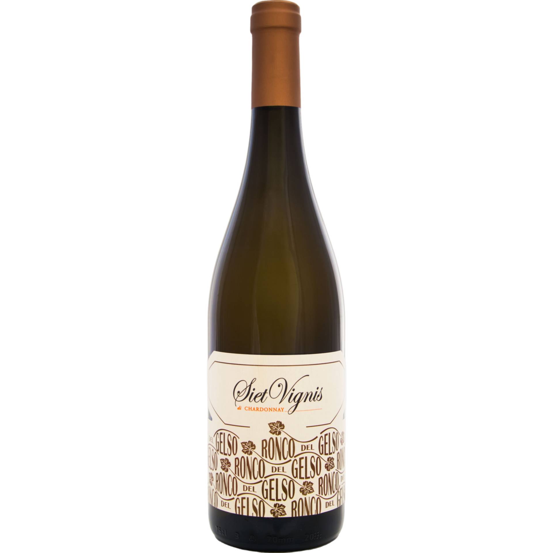 Ronco del Gelso Siet Vignis Chardonnay, Friuli Isonzo DOC, Friaul, 2022, Weißwein von Ronco del Gelso / Via Isonzo, 117 / I - 34071 Cormons (GO)