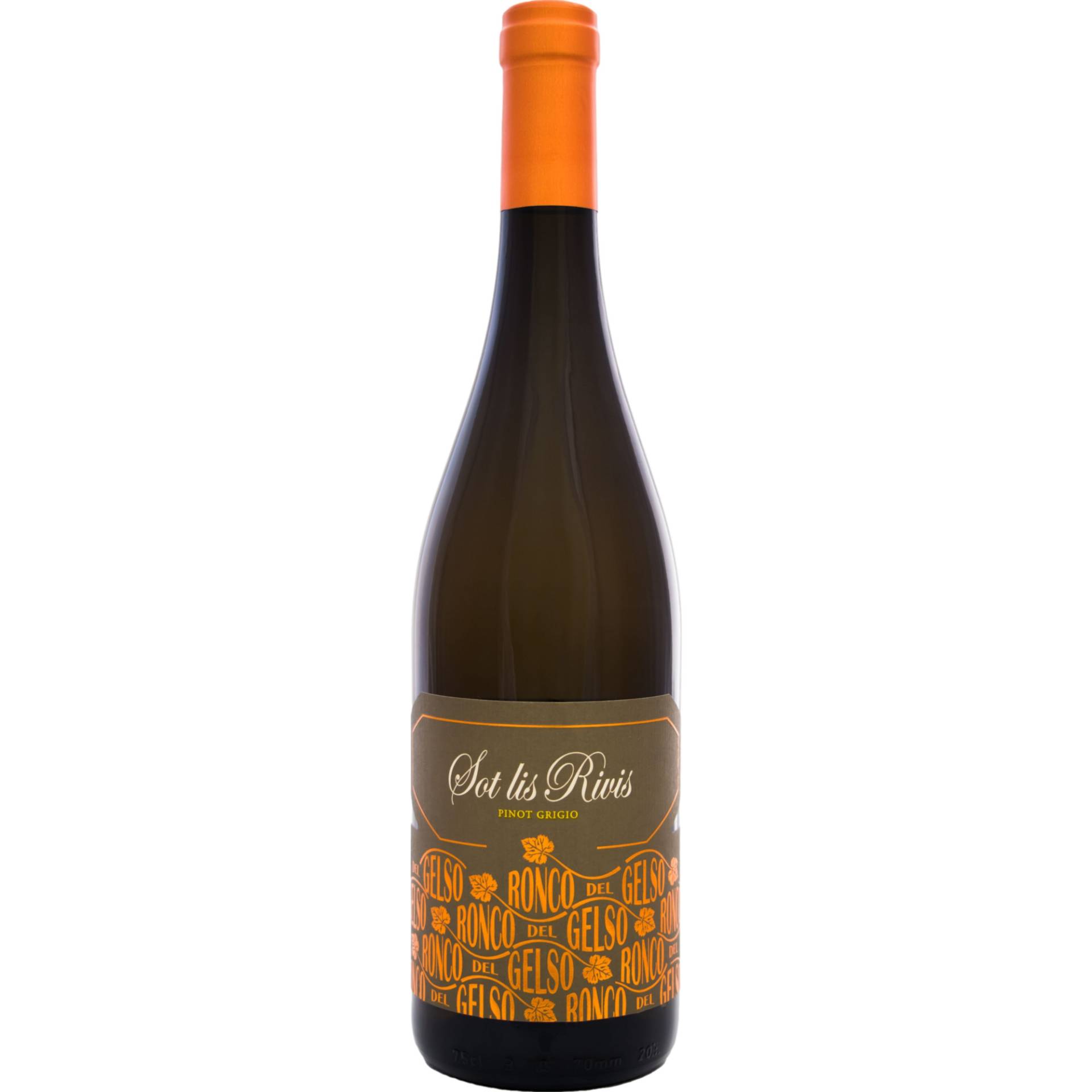 Ronco del Gelso Sot Lis Rivis Pinot Grigio, Friuli Isonzo DOC, Friaul, 2022, Weißwein von Ronco del Gelso / Via Isonzo, 117 / I - 34071 Cormons (GO)