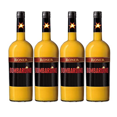 Roner Bombardino Likör Italien I Versanel Paket (4 x 1 L) von Roner Brennerei