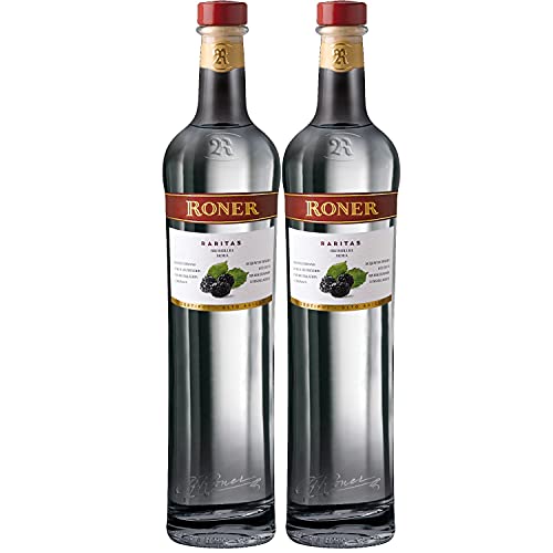 Roner Brombeerbrand Raritas Italien I Versanel Paket (2 x 0,5l) von Roner Brennerei