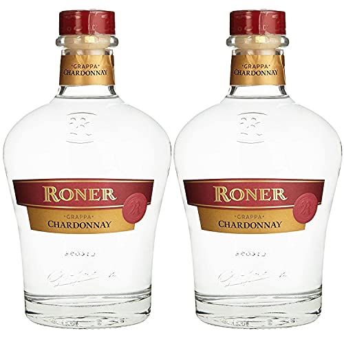 Roner Grappa Chardonnay Italien I Versanel Paket (2 x 0,7l) von Roner Brennerei