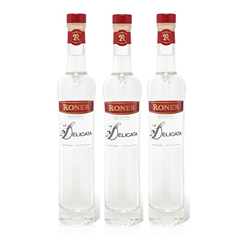 Roner Grappa Delicata Italien (3 x 0,2l) von Roner Brennerei