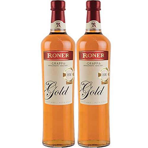Roner Grappa La Gold Italien Inkl. FeinWert E-Book (2 x 0,7l) von GREAT BRITISH TRADING LIMITED