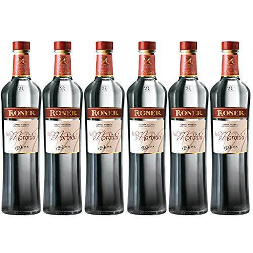 Roner Grappa La Morbida Italien I Versanel Paket (6 x 0,7l) von Roner Brennerei