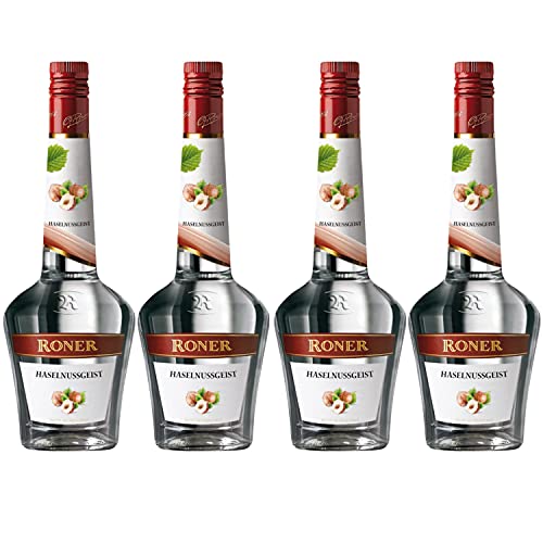 Roner Haselnussgeist Italien I Versanel Paket (4 x 0,7l) von Roner Brennerei