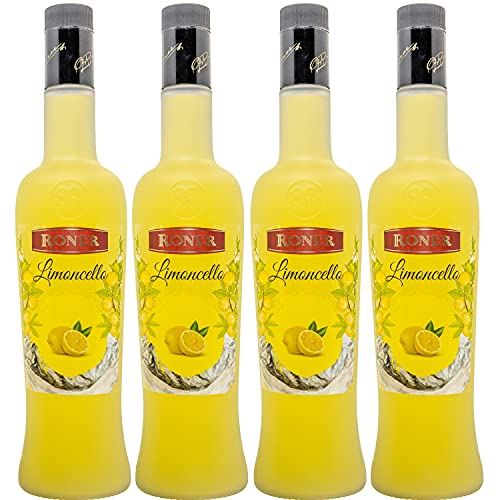 Roner Limoncello Zitronenlikör Italien I Versanel Paket (4 x 0,7l) von Roner Brennerei
