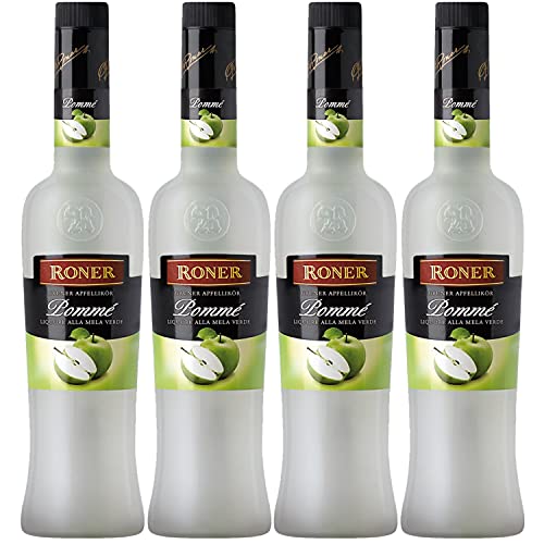 Roner Pommé Grüner Apfellikör Italien I Versanel Paket (4 x 0,7l) von Roner Brennerei