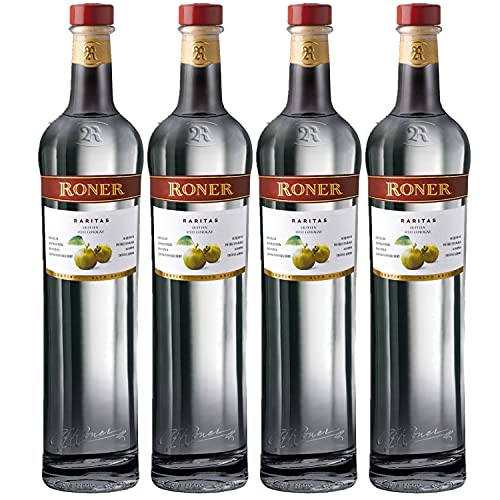 Roner Quittenbrand Raritas Italien I Versanel Paket (4 x 0,5l) von Roner Brennerei