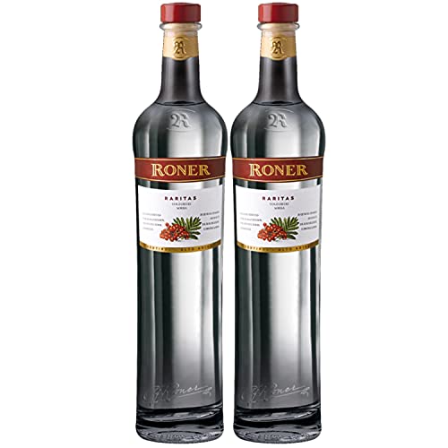 Roner Vogelbeerbrand Raritas Italien I Versanel Paket (2 x 0,5l) von Roner Brennerei