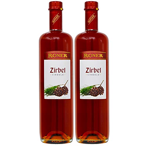 Roner Zirbel Zirbenkieferlikör Italien I Versanel Paket (2 x 0,7l) von Roner Brennerei