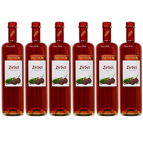 Roner Zirbel Zirbenkieferlikör Italien I Versanel Paket (6 x 0,7l) von Roner Brennerei