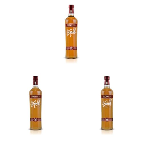 Grappa Riserva Invecchiata 18 Mesi La Gold Roner, 0,7 ℓ (Packung mit 3) von Roner