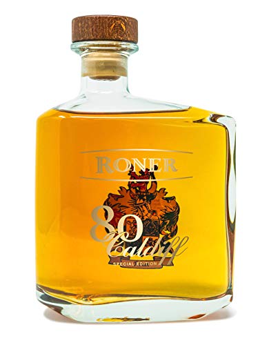 Roner Caldiff 80 limited Edition (1 x 0.7l) Südtiroler Apfelbrand 17 Jahre im Barrique gereift aus Italiens meistprämierter Brennerei von Roner