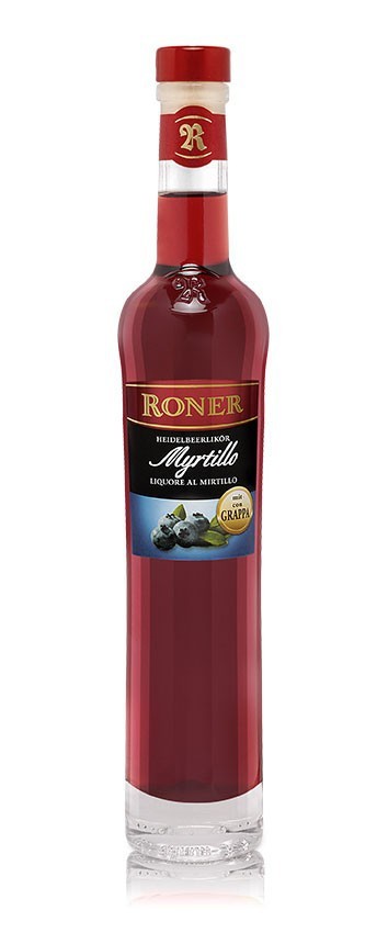 Roner Myrtillo Sinfonie 0,2 l von Roner Grappa