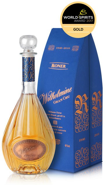 Roner Wilhelmine Gran Cru 40 % 0,7 l von Roner Grappa