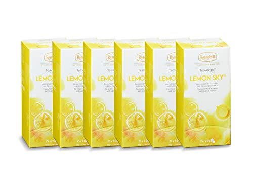 Ronnefeldt 9452 Teavelope Lemon Sky Aromatisierter Früchtetee, 6er Pack (6 x 50 g) von Ronnefeldt