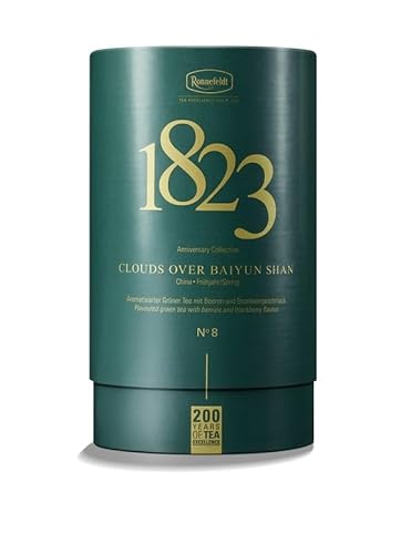 Ronnefeldt - Clouds over Baiyun Shan - Aromatisierter Grüner Tee mit Beeren und Brombeergeschmack - 100g - 1823 Anniversary Collection - Limited Edition, Menge:2 Stück Ronnefeldt - Clouds over Baiyun Shan - Aromatisierter Grüner Tee mit Beeren und Brombeergeschmack - 100g - 1823 Anniversary Collection - Limited Edition, Menge:2 Stück von Ronnefeldt