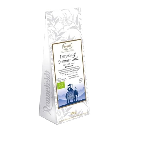 Ronnefeldt - Darjeeling Summer Gold - Bio - Schwarzer Tee aus Darjeeling - 100g, Menge:1 Stück von Ronnefeldt