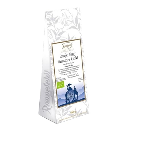 Ronnefeldt - Darjeeling Summer Gold - Bio - Schwarzer Tee aus Darjeeling - 100g, Menge:2 Stück von Ronnefeldt