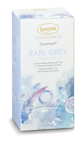 Ronnefeldt Earl Grey, 25 Beutel aromatisierter Schwarztee, 5er Pack (5 x 38 g) von Ronnefeldt