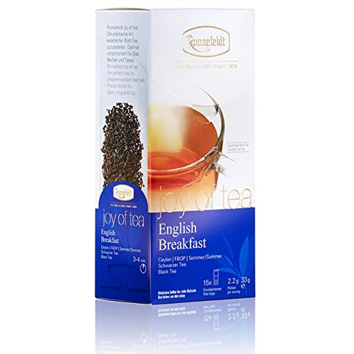 Ronnefeldt English Breakfast 'Joy of Tea' - Schwarztee, 15 Teebeutel, 33 g, Menge:6 Stück von Ronnefeldt