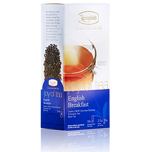 Ronnefeldt English Breakfast "Joy of Tea" - Schwarztee, 15 Teebeutel, 33 g von Ronnefeldt