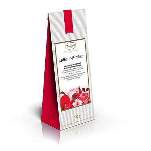 Ronnefeldt - Erdbeer-Himbeer - Aromatisierter Früchtetee mit Erdbeer-Himbeergeschmack - 100g, Menge:2 Stück von Ronnefeldt