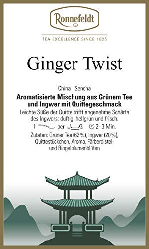 Ronnefeldt - Ginger Twist - Wellness - Grüner Tee - 100g - loser Tee von Ronnefeldt
