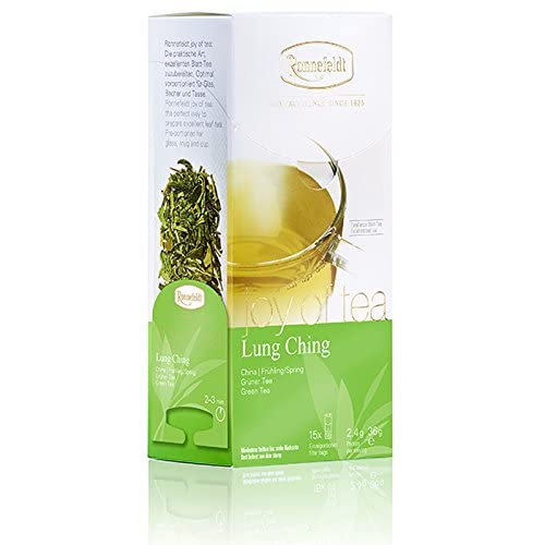Ronnefeldt Green Dragon - Lung Ching"joy of tea" - Grüner Tee, 15 Teebeutel, 36 g von ママパン