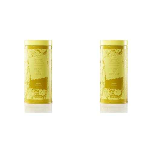 Ronnefeldt Herbs & Ginger - Tea Couture® - Aromat. Kräutertee, 100g, loser Tee (Packung mit 2) von Ronnefeldt