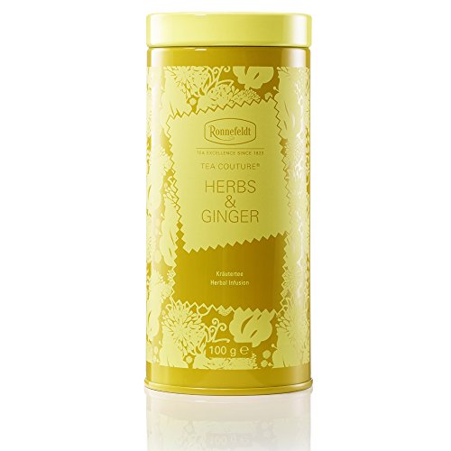 Ronnefeldt Herbs & Ginger - Tea Couture® - Aromat. Kräutertee, 100g, loser Tee von CASA DE TÉ CHI Y CO