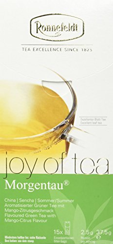 Ronnefeldt Morgentau "joy of tea" - Grüntee mit Mango - Zitrusgeschmack, 2er Pack Ronnefeldt Morgentau "joy of tea" - Grüntee mit Mango - Zitrusgeschmack, 2er Pack von Ronnefeldt