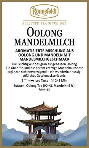 Oolong Mandelmilch aromatisierter grüner Oolong-Tee 100g von Ronnefeldt
