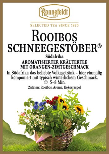 Ronnefeldt - Rooibos Schneegestöber® - Aromat. Kräutertee aus Südafrika - 100g von Ronnefeldt