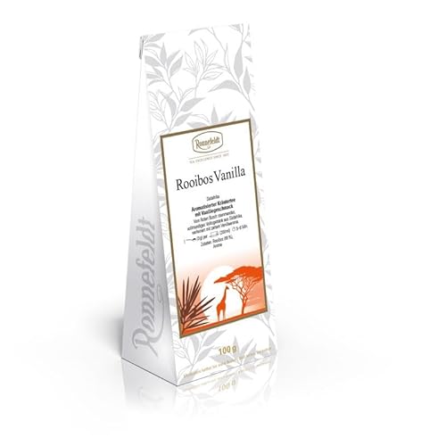 Ronnefeldt - Rooibos Vanilla - Aromatisierter Kräutertee mit Vanillegeschmack - 100g, Menge:2 Stück von Ronnefeldt