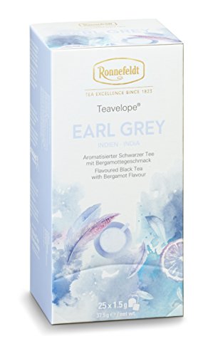 Ronnefeldt - Teavelope - Earl Grey - Aromatisierter Schwarzer Tee - 25 x 1,5g Teebeutel von CASA DE TÉ CHI Y CO