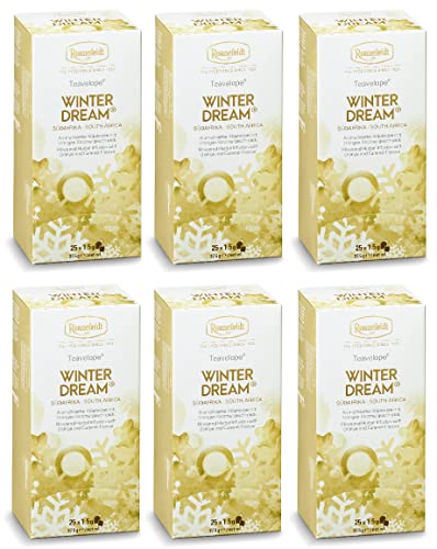 Ronnefeldt Teavelope® Winterdream, aromatisierter Kräutertee, 6er-Set, 225 g (6 x 37,5 g) von Ronnefeldt