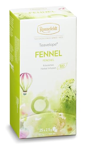 Ronnefeldt Teavelope "Fennel" - Bio Kräutertee, 25 Teebeutel, 37,5 g von Ronnefeldt